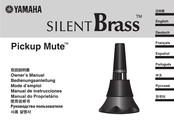 Yamaha SILENT Brass Pickup Mute Mode D'emploi