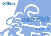 Yamaha YFM50RW Manuel Du Propriétaire
