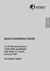 Eneo ICB-62M2712M5A Guide D'installation Rapide