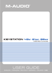 M-Audio KEYSTATION 88es Guide De L'utilisateur