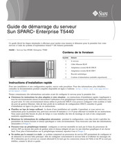 Sun Microsystems SPARC Enterprise T5440 Guide De Démarrage