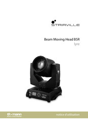 thomann Stairville Beam Moving Head B5R Notice D'utilisation