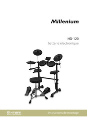 thomann Millenium HD-120 Instructions De Montage