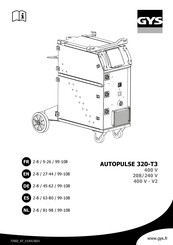 GYS AUTOPULSE 320-T3 Mode D'emploi