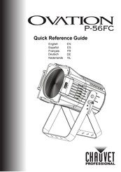 Chauvet Professional OVATION P-56FC Guide De Référence Rapide