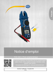 PCE Instruments PCE-CM 3 Notice D'emploi