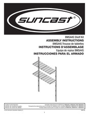 Suncast BMSA4S Instructions D'assemblage