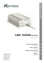 Xenteq LBC 500S Serie Manuel