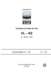 SGB VL-N2 Mode D'emploi