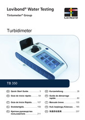 Lovibond TB 350 Guide De Démarrage Rapide