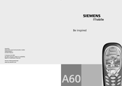 Siemens A60 Mode D'emploi