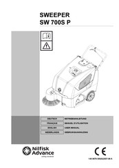 Nilfisk Advance SW 700S P Manuel D'utilisation