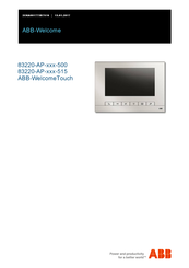 ABB 83220-AP 500 Serie Mode D'emploi