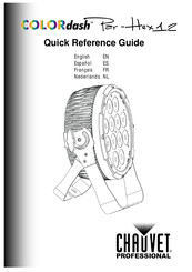 Chauvet Professional COLORdash Par-Hex12 Guide De Démarrage Rapide