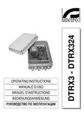 Videotec DTRX324 Manuel D'instructions