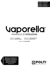 POLTI Vaporella SIMPLY VS10.10 Manuel D'instructions