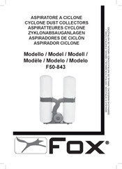 Fox F50-843 Manuel D'instructions