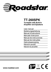 Roadstar TT-260SPK Manuel D'instructions