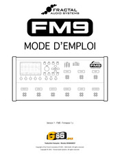 Fractal Audio Systems FM9 Mode D'emploi