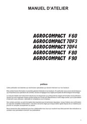 SAME AGROCOMPACT F80 Manuel D'atelier