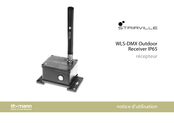 thomann Stairville WLS-DMX Outdoor Receiver IP65 Notice D'utilisation
