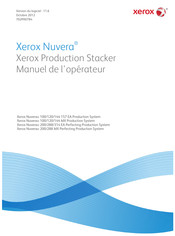 Xerox Nuvera 144 MX Manuel De L'opérateur