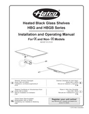 Hatco HBGB-3618 Manuel D'installation Et D'utilisation