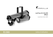 thomann Stairville maTrixx SC-50 LED Effect Notice D'utilisation