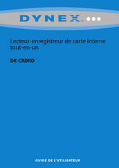 Dynex DX-CRDRD Guide De L'utilisateur