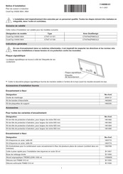 V-Zug CookTop V4000 I604 Notice D'installation