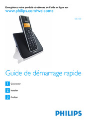 Philips SE3502B/FT Guide De Démarrage Rapide