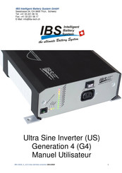 IBS US80 Manuel Utilisateur