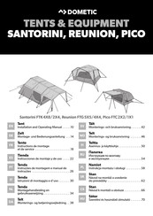 Dometic Santorini FTK 2X4 Instructions De Montage Et De Service