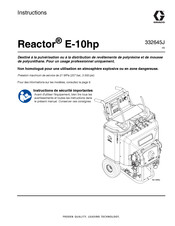 Graco Reactor E-10hp Instructions